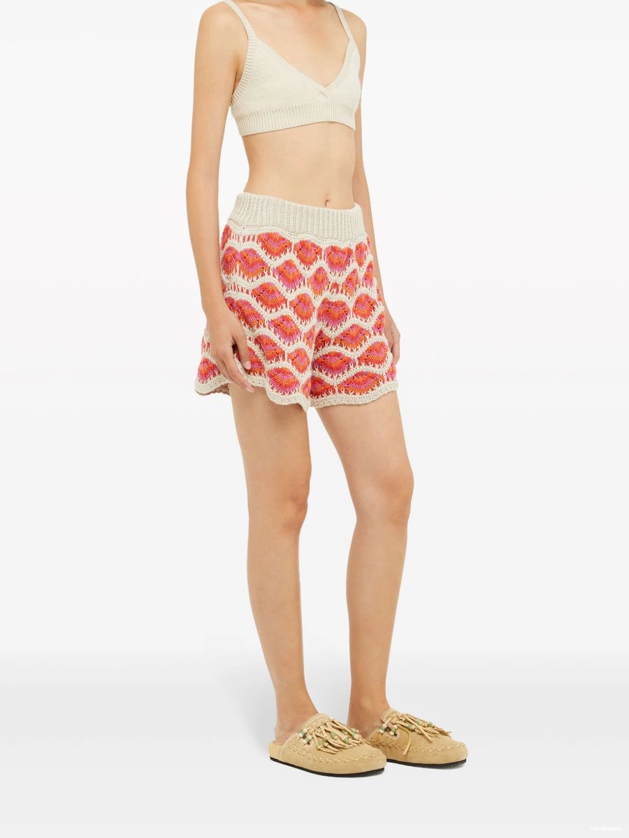 Cheap Mahal Hawa Women Alanui shorts crochet-knit 0805